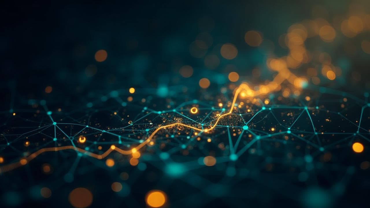 Connected data visualization used for the Global Fintech Fest search project